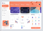 Finance Dashboard App UI - F & L for Love by AR Shakir on Dribbble