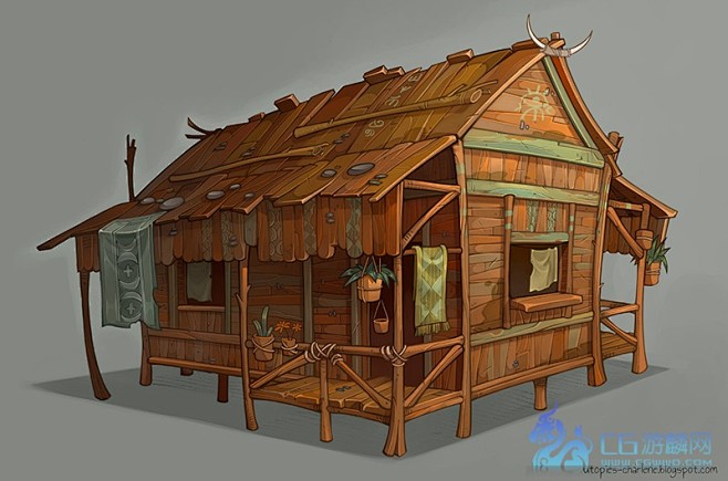【新提醒】【单体小建筑】-游戏房屋设计-...