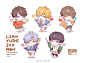 恋与制作人超话
画Q版好开心！ ​​​​
