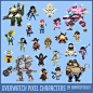 'The World Needs Heroes' - Overwatch Pixel Animation, Brendan Sullivan : I am completely in love with the style and personality this game has - especially it's colourful cast of characters! So I decided to knock up a little scene with all the heroes (and 