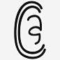 耳朵声音噪音图标_88ICON https://88icon.com 耳朵 声音 噪音 新闻 听 八卦 脸 身体