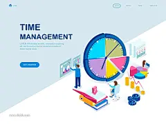 多种类型的时尚高端的2.5D等轴等距应用程序APP UI KITS开发着陆页海报插画banner设计模板大集合