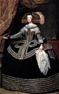 diego-rodriguez-de-silva-y-velazquez-queen-dona-mariana-of-austria.jpg (815×1300)