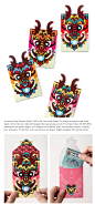 Dragon Oriental Pearl Ang Pow on Behance