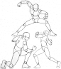 【学人体】女性全身动态框架~~~ （上半身：OCG插画控 ） ​​​​