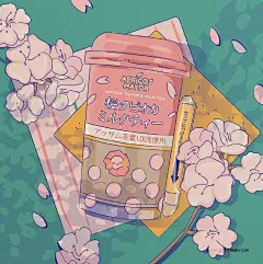 粉色系零食小插画

©️apricotmayor