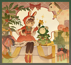 望月♥采集到❤插画-杂❤