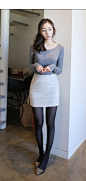 Lovely, feminine women's clothing mall, myfiona SALE f / w (Warm brushed material! Winter must-have Skirt!) Pretty me * skirt / f8358-Black, Charcoal, Cream, Pink