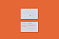 Brand identity and business cards for Sydney-based PR firm Hidden Characters by RE, Australia