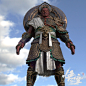 wukong Character Modeling_广目天王