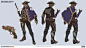 Overwatch 2: Space Raider 76 / Cassidy concept
