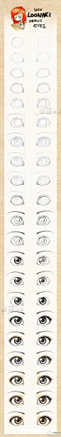 学画眼睛～