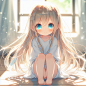 #女の子 583 - めこも的插画