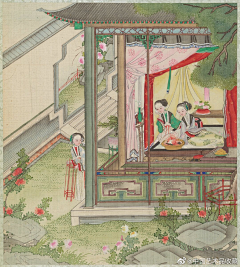ઇ一念清净ଓ采集到國畫-紅樓夢