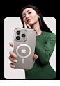 图拉斯支点壳D1S适用苹果15ProMax磁吸手机壳iPhone14Pro新款Magsafe透明无线充电13P高级感14镜头支架超薄-tmall.com天猫