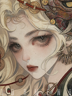 粥周花采集到插画
