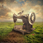 grass sewing on Behance