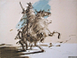 画家 Claude Weisbuch (1927-2014)  一组充满张力的绘画 ​​​​