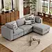 AYEASY Oversized LShape Sectional Couches for Living Room, L Shaped