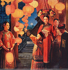 泡沬采集到画中人画集
