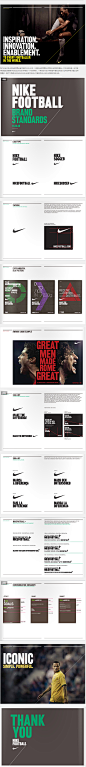 运动品牌NIKE企业VI设计手册|VI形象设计|VI系统设计|公司VI设计-【左右格局品牌整合创新体】
