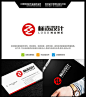 CDR 字母ZH LOGO设计 标志设