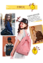 珀莱雅帆布双肩包女2018新款韩版大容量轻便百搭旅行包背包男书包-淘宝网