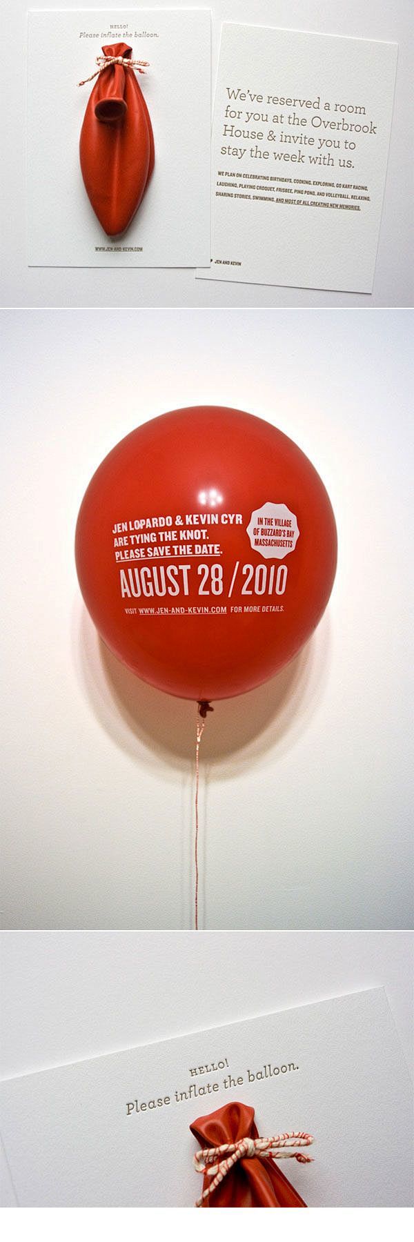 A BALLOON INVITE! UP...