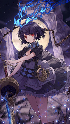 青璃吖采集到动漫女