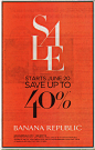 banana republic sale