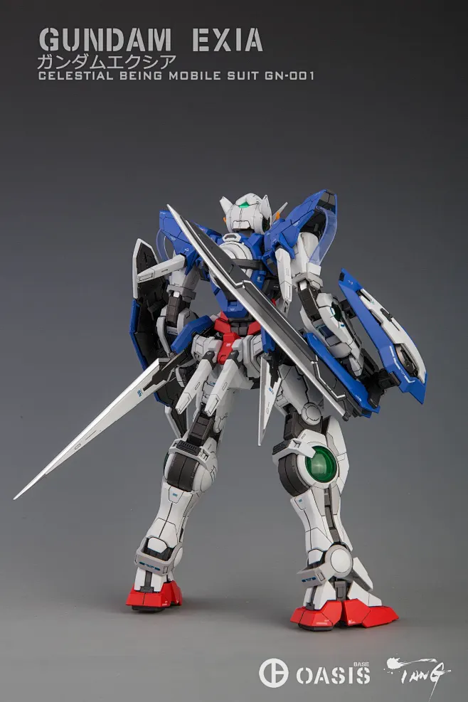 万代Gundam Exia MG能天使 追加部分刻线细节改造_看图_高达模型吧_百度贴吧-花瓣网