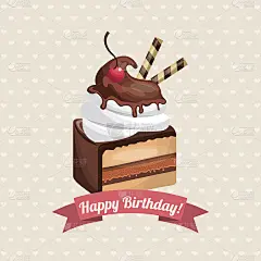 生日快乐，甜点庆祝