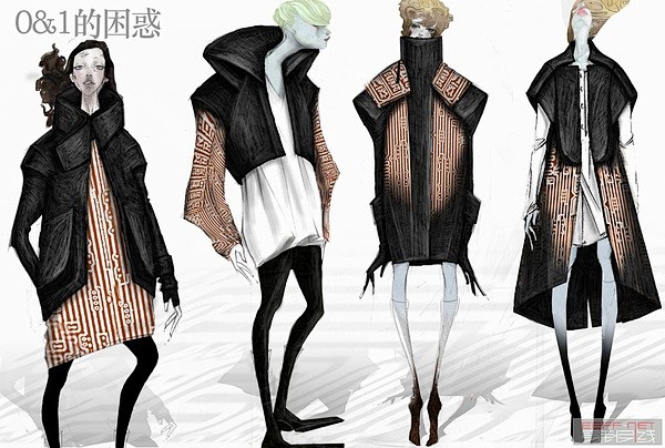 琭里路的相册-✄~搜集服装的效果图