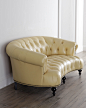 Old Hickory Tannery Lenoir Yellow Sofa - Horchow