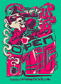 Buzzin : Design for a local restaurant. They make heavenly crepes.