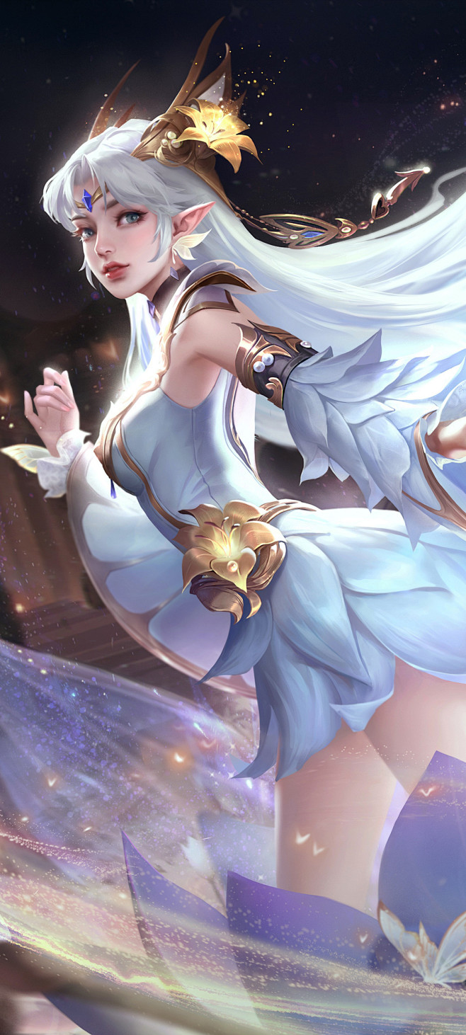 王者荣耀貂蝉金色仲夏夜高清手机壁纸彼岸手机壁纸