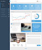 PrasastiEnom: PSD Admin Dashboard | GraphicBurger