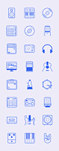 2016年最佳的免费图标套装大合集1476018152-8424-In-The-Studio-24-Free-Icons