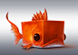 Red fish Cube, romain flamand : Cube project