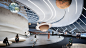 Rendering of the inner lobby | Hybrid Planetarium by Studio Emergence | STIRworld