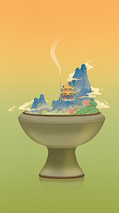 画画的云光光采集到灌饼君的原创画板