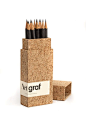 The objective of this project was to develop a brand identity packaging for graphite pencils using cork that is a noble material highly valued in Portugal.: 