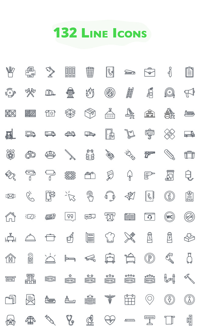 528 Service Icons