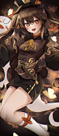 leeyoon  二次元少女  
动漫壁纸  原神  胡桃