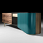 Luxury Contemporary Italian Veneered Designer Buffet