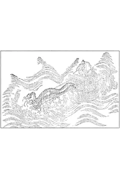 九歌-河伯：魚鱗屋兮龍堂，紫貝闕兮朱宮，靈何為兮水中。搜神記裏說他過河時淹死了，就被天帝任命為河伯管理河川。