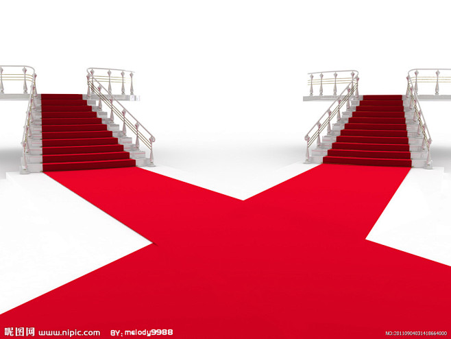 楼梯红地毯设计图