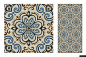 瓷砖 背景 花卉 图案 装饰 几何 图案背景图案设计平面设计