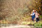 Senior couple fishing at the lake in autumn. by Jozef Polc on 500px