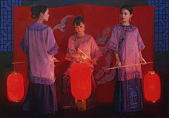 泡沬采集到画中人画集